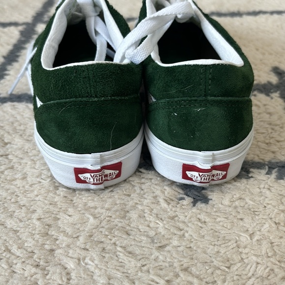 Green Suede Vans - Picture 3 of 4